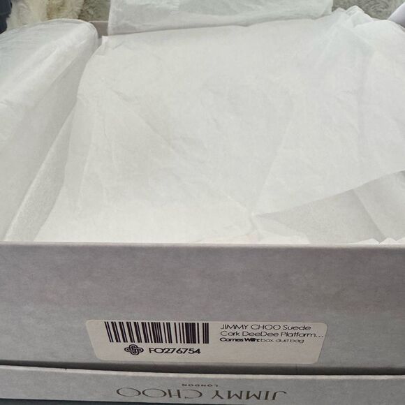 Jimmy Choo Dee Dee platforms. Red suede - Picture 3 of 3